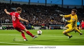 积雪已覆盖球场，加拿大联赛球员在雪战中完成潇洒倒钩得分